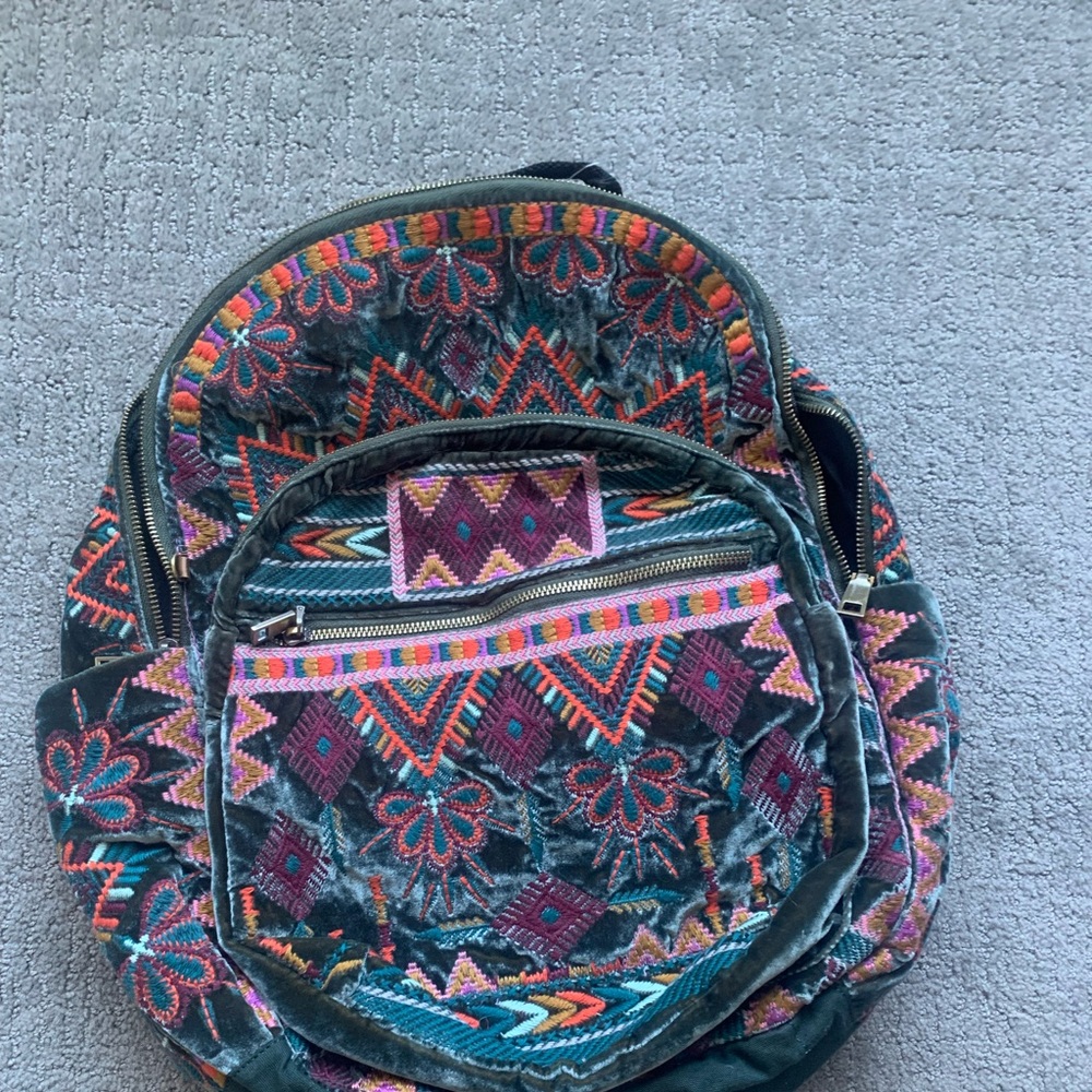 Johnny Was NEW backpack. Velvet